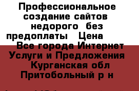 Профессиональное создание сайтов, недорого, без предоплаты › Цена ­ 5 000 - Все города Интернет » Услуги и Предложения   . Курганская обл.,Притобольный р-н